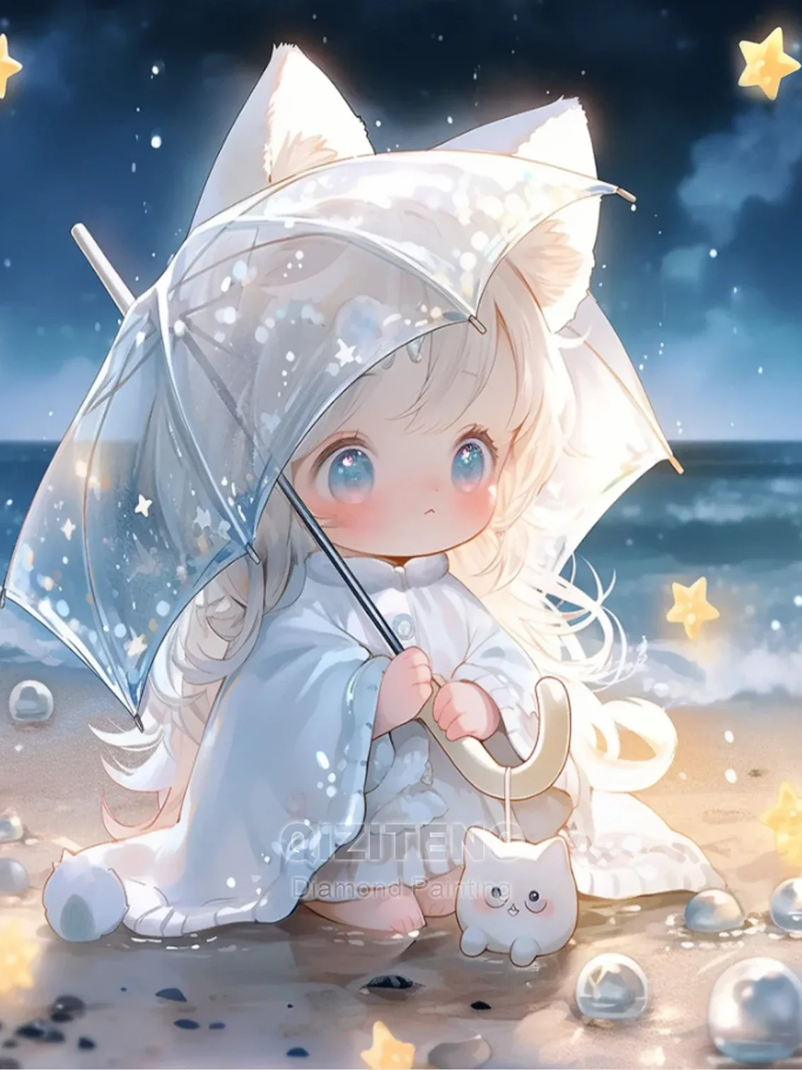 Nuovo diamante disegno ragazza cartone animato 5d diamante fai da te