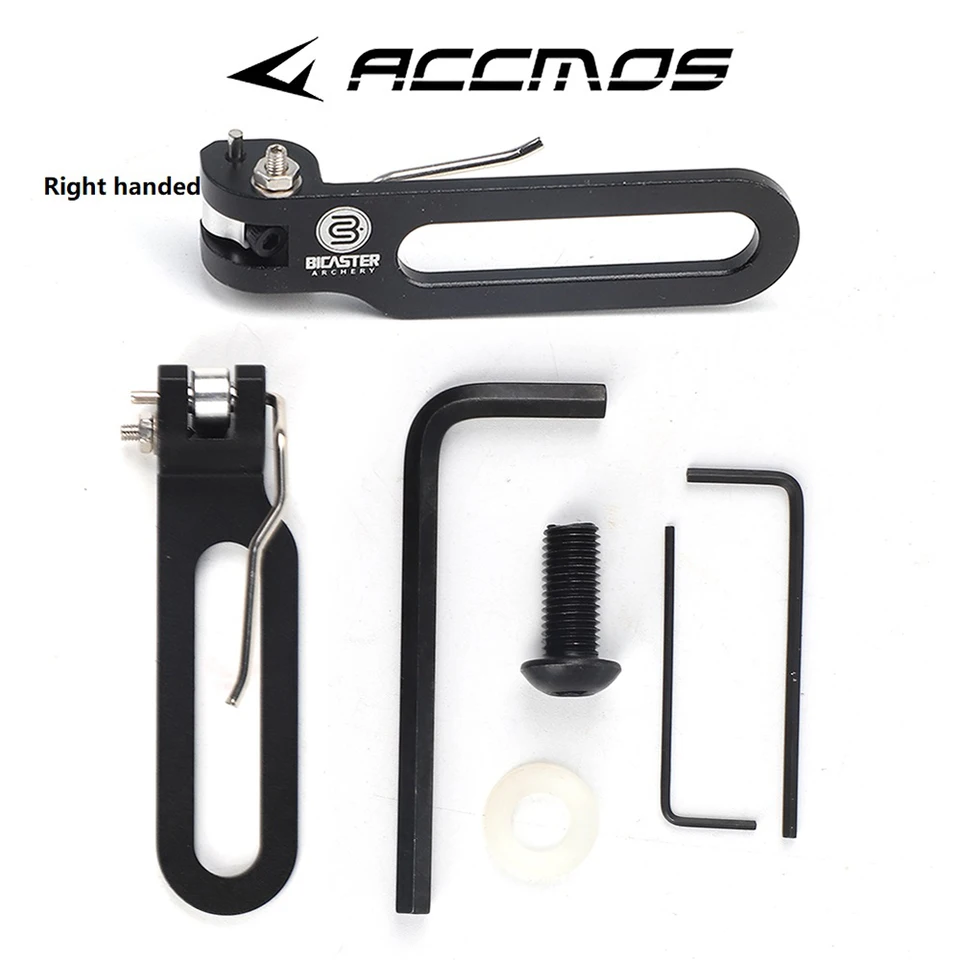 Descanso De Flecha Con émbolo Ajustable Para Arco Recurvo Y Compuesto - Aluminio, Color Negro