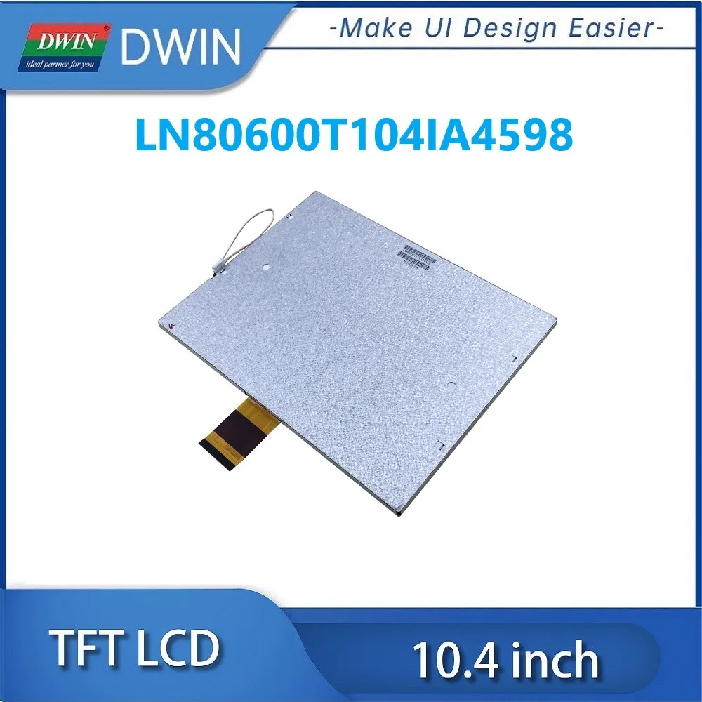 DWIN 10.4 Inch 800x600 450nit RGB 60PIN TN TFT LCD Display Module