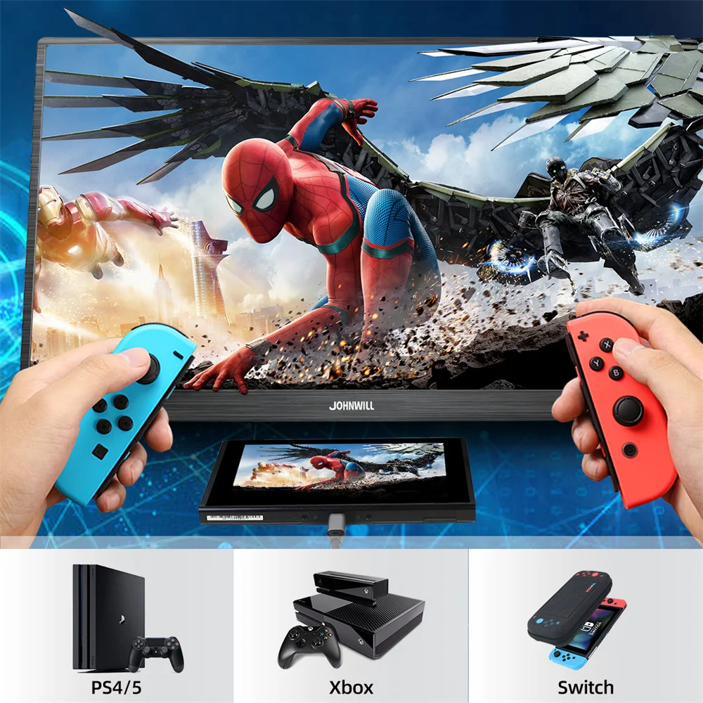 ʹ 14 ġ ޴  FHD 1080P USB  C HDMI ȣȯ IPS г ÷ PS4 ġ Ʈ PC ̸