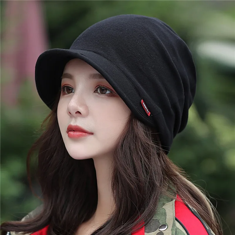 New Fashion Hat Women Solid Casual Plait India Hat Muslim Ruffle Cancer Chemo Hat Beanie Scarf Turban Head Wrap Cap 2