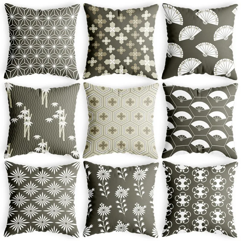 

New Minimalist Geometric Cushion Cover Fashionable Nordic Decorative Pillowcase Living Room Sofa Sofa Pillow