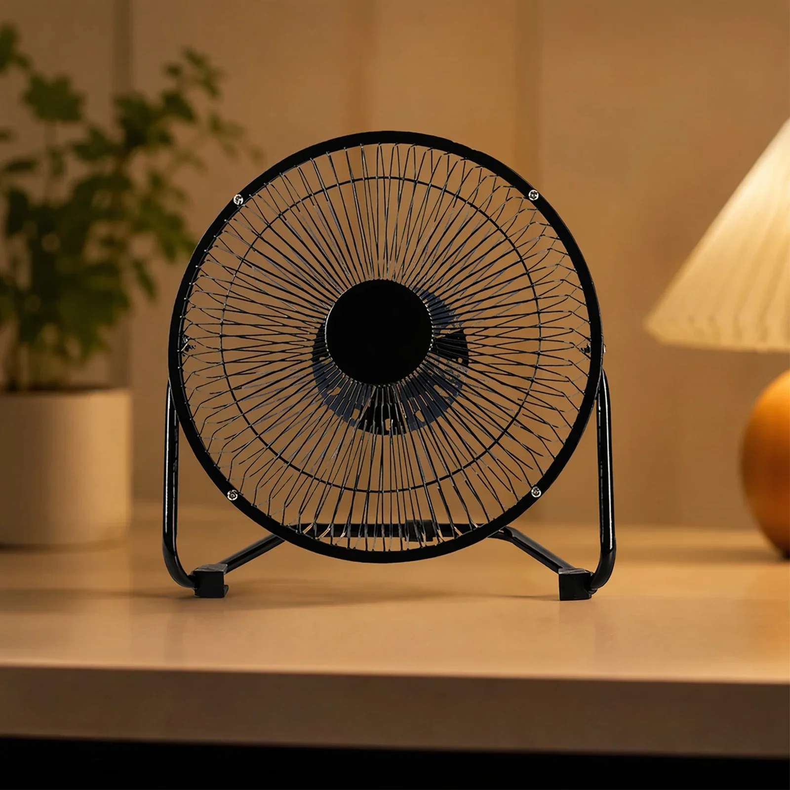 Compact 8 USB-Powered Rotating Fan for Emergencies & Outdoor Use