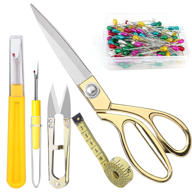 Professional Tailor Scissors Sharp Scissors Aluminum Alloy Handle