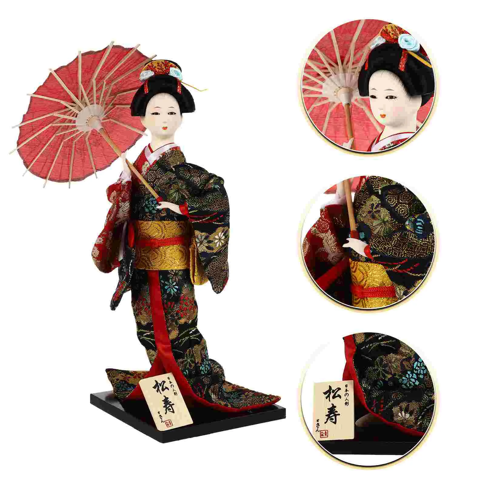 

Geisha Doll Ornaments Japanese Kimono Dolls Geisha Figurines Japanese Souvenirs Gift Japanese Geisha Sculpture