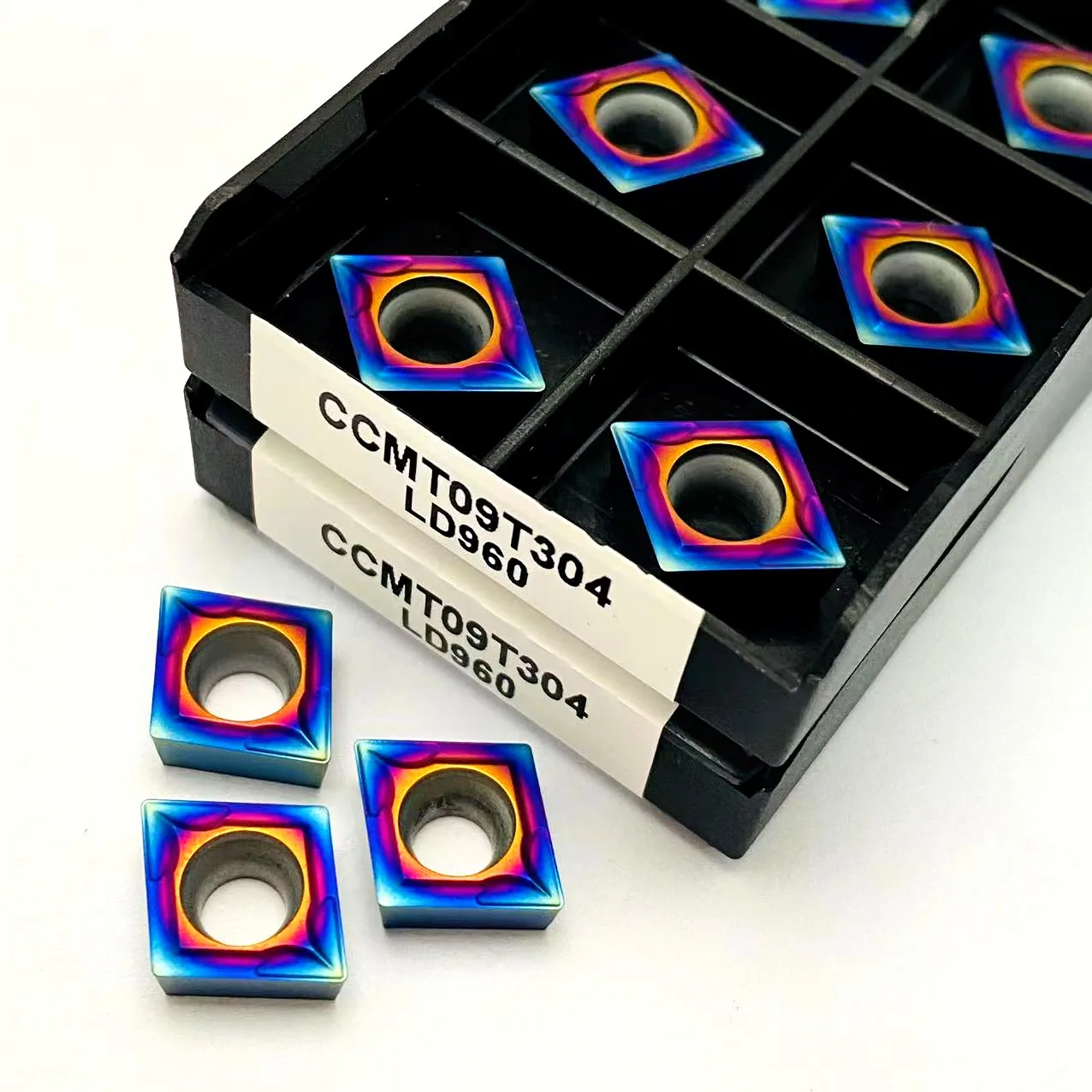 

10 шт., токарный инструмент CCMT09T304 CCMT09T308 LD960