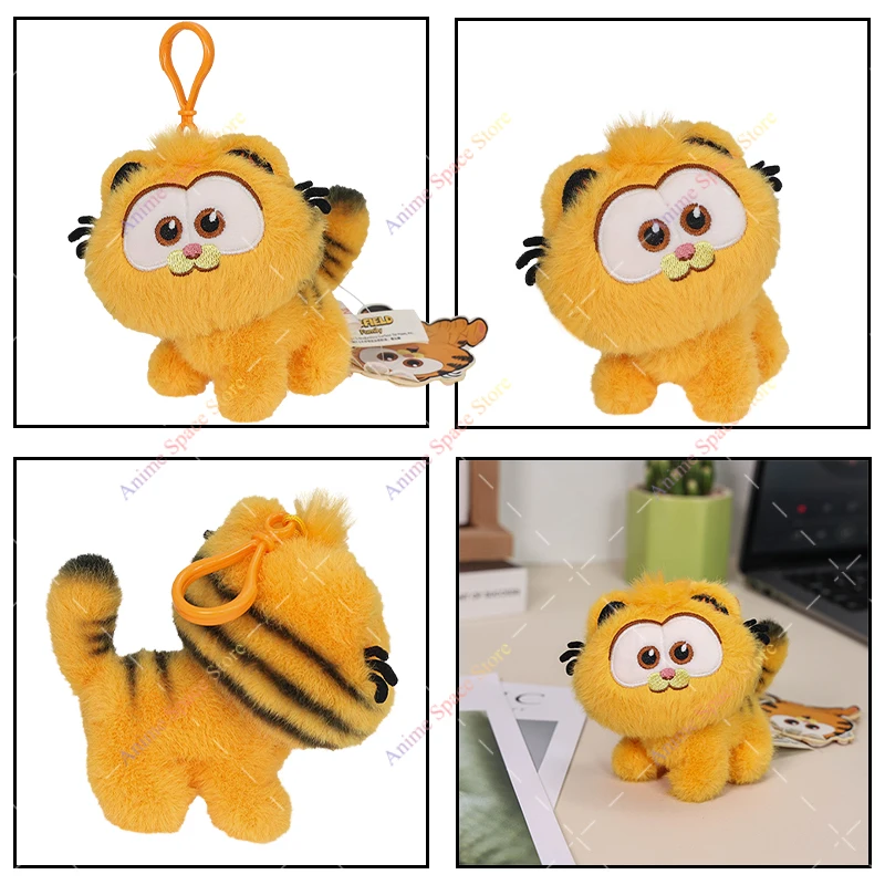 Original Garfield Family Plush Keychain Pendant Toys Cute Garfield