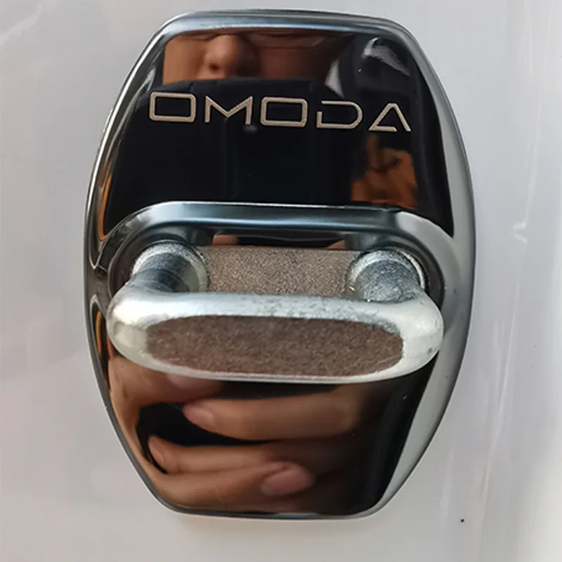 Car Door Lock Cover For Chery OMODA 5 C5 PHEV Accessories Auto Car Door Lock Protect Cover Emblems Case Stainless Steel Decoration