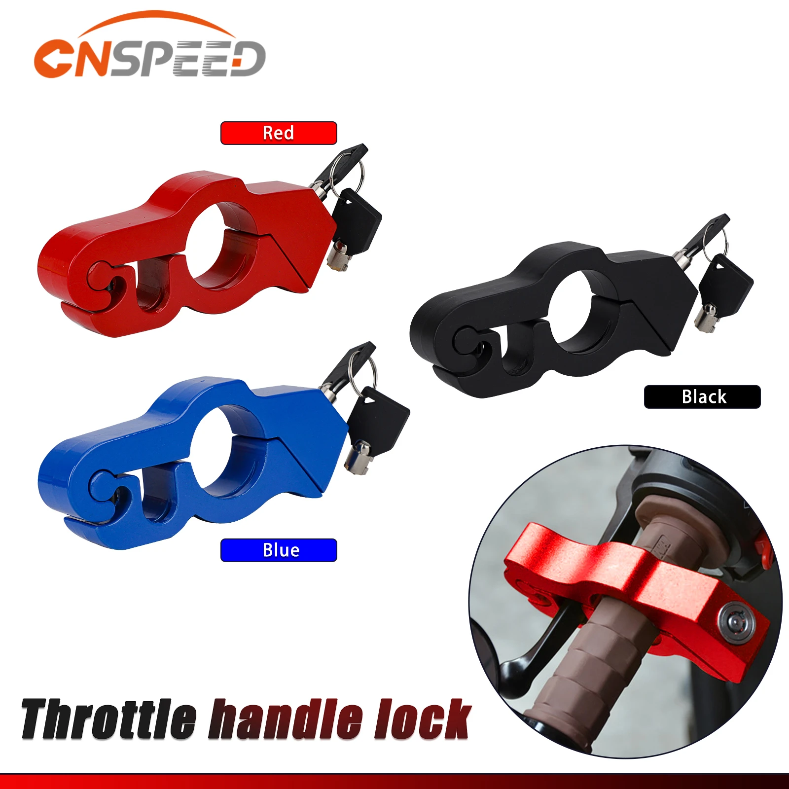 Candado Para Moto Manubrio Seguridad Antirobo Stockrider