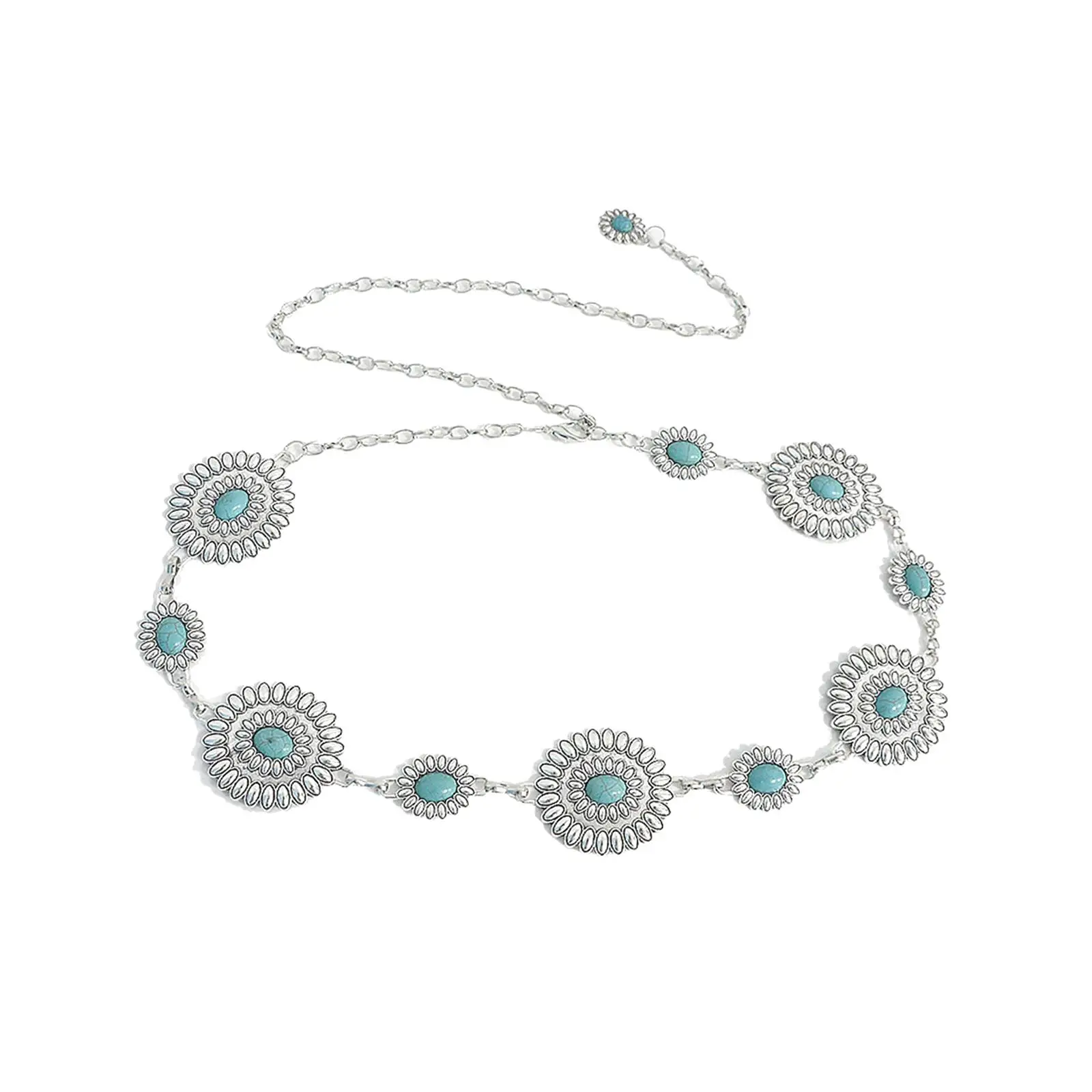 

Стильный поясной ремень с подвеской в стиле бохо Ретро цепочка для платья