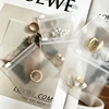 10pcs Transparent Frosted Small Ziplock Plastic Bags Jewelry Gift Storage Bag Packaging Clear Eva Self Sealing Pouches Wholesale 1