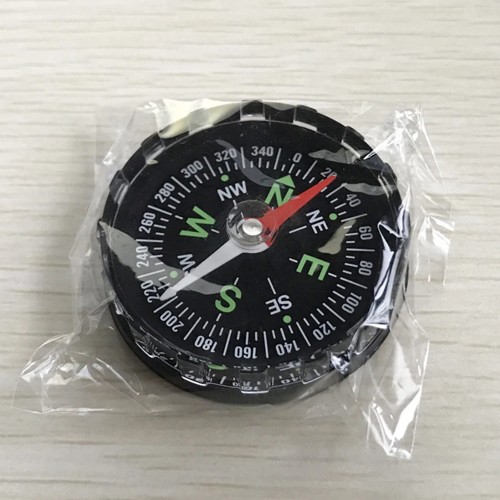 Camping Hiking Compass Portable Mini Precise Compass Practical Guide Outdoor Camping Hiking Navigation Survival