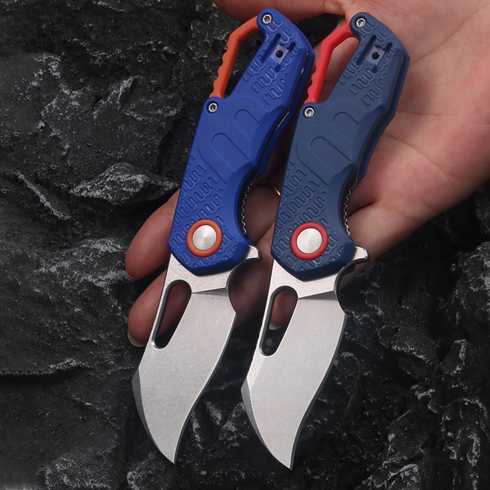 Folding Knife Stainless Steel N690Co Pocket Knife With Clip For Self Defense Outdoor Hunting & Tactical Knives EDC Folding Camp Survival Knife