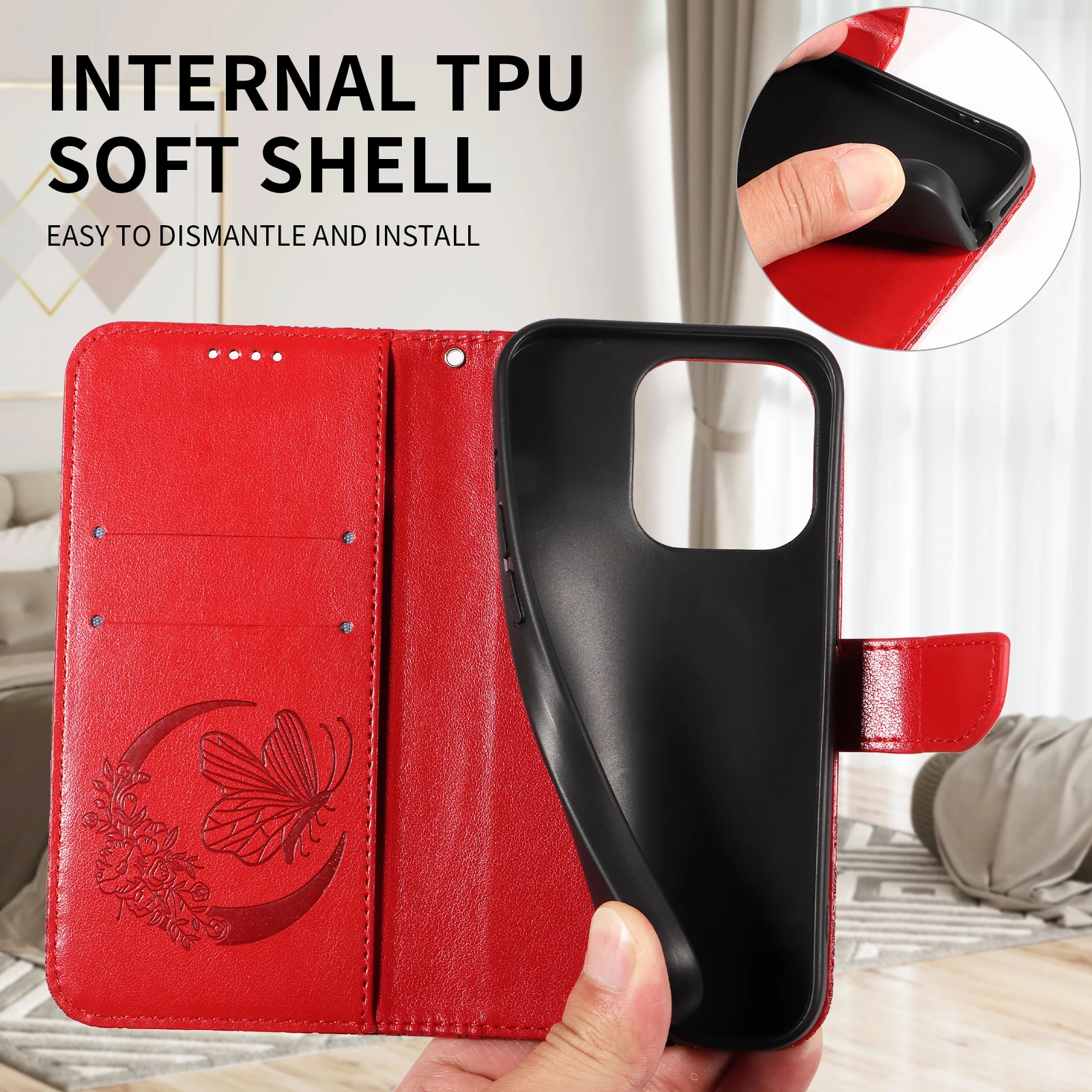 Card Slot Wallet Phone Case with Enhanced Storage and Protection