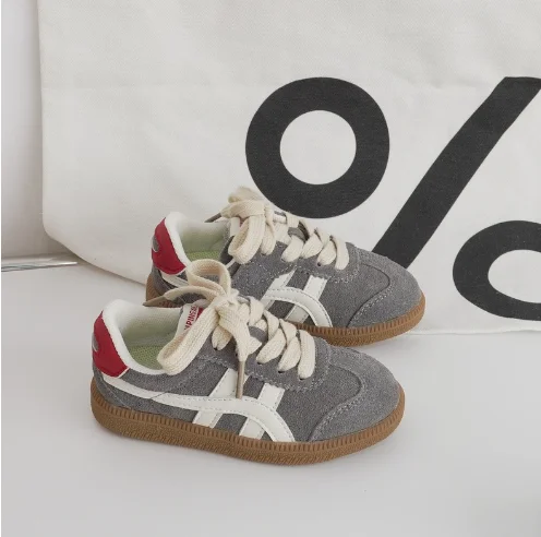 Children's Casual Shoes Boys and Girls Sports Series Canvas Children's Board Autumn Niche Shoes