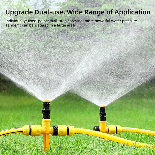 360 ° Kerti Sprinkler Állítható Forgó-Öntözési Rendszer - Image 2