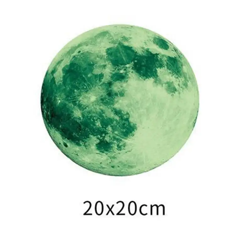 Luminous Moon Stars Glow Stickers for Kids Room Wall Sticker Baby Room Bedroom Decoration Home Decor