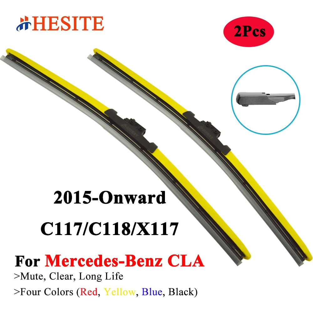Hesite Colorful Hybrid Wiper Blades For Mercedes Benz Cla Coupe C117