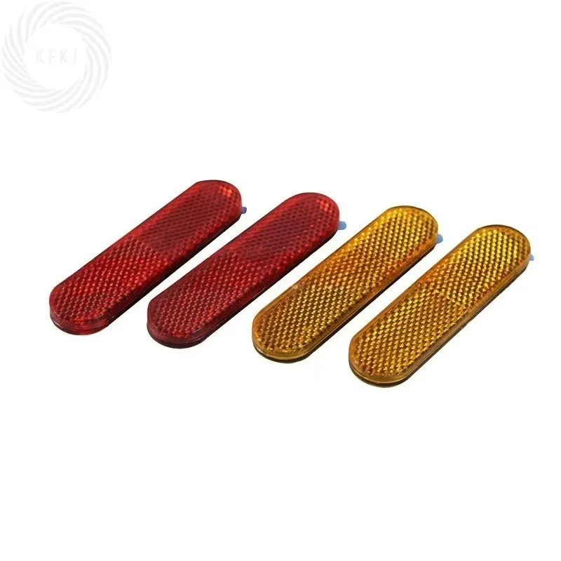 오토바이 전면 k 반사 스티커 한 쌍에 대한 뜨거운 경고 표시 자동차 및 자전거 반사 스티커