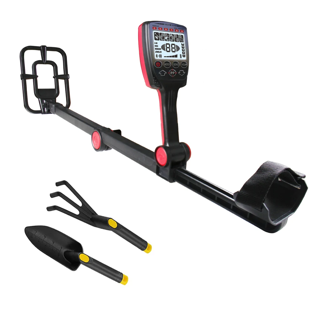 

TX-610 Foldable Metal Detector Professional Adjustable Folding Metal Detectors with High Accuracy Waterproof Search Coil