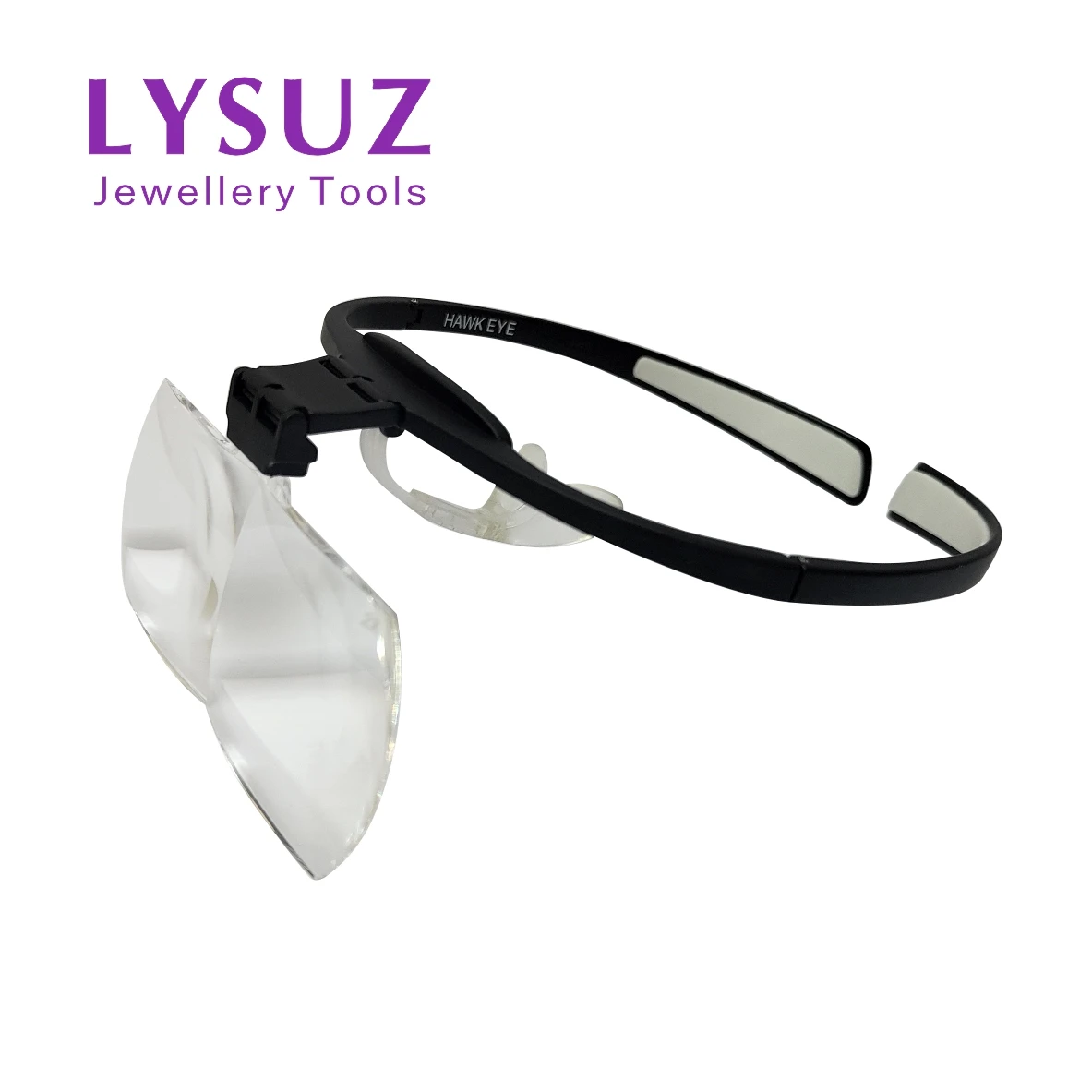 AMCHAWKEYEHeadLoupe16X2XClearArcylicLensLightweightWide