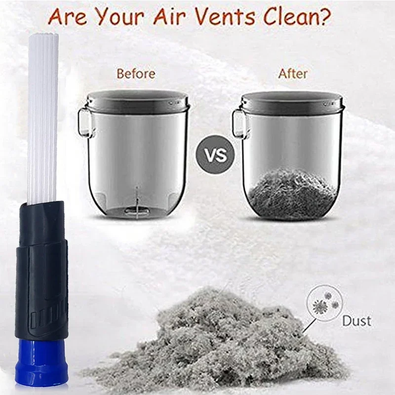 Dust Cleaner Brush Dirt Remover Multifunctional Cleaning Accessories Universal Vac Attachment As Car Seen TV Pet Hair