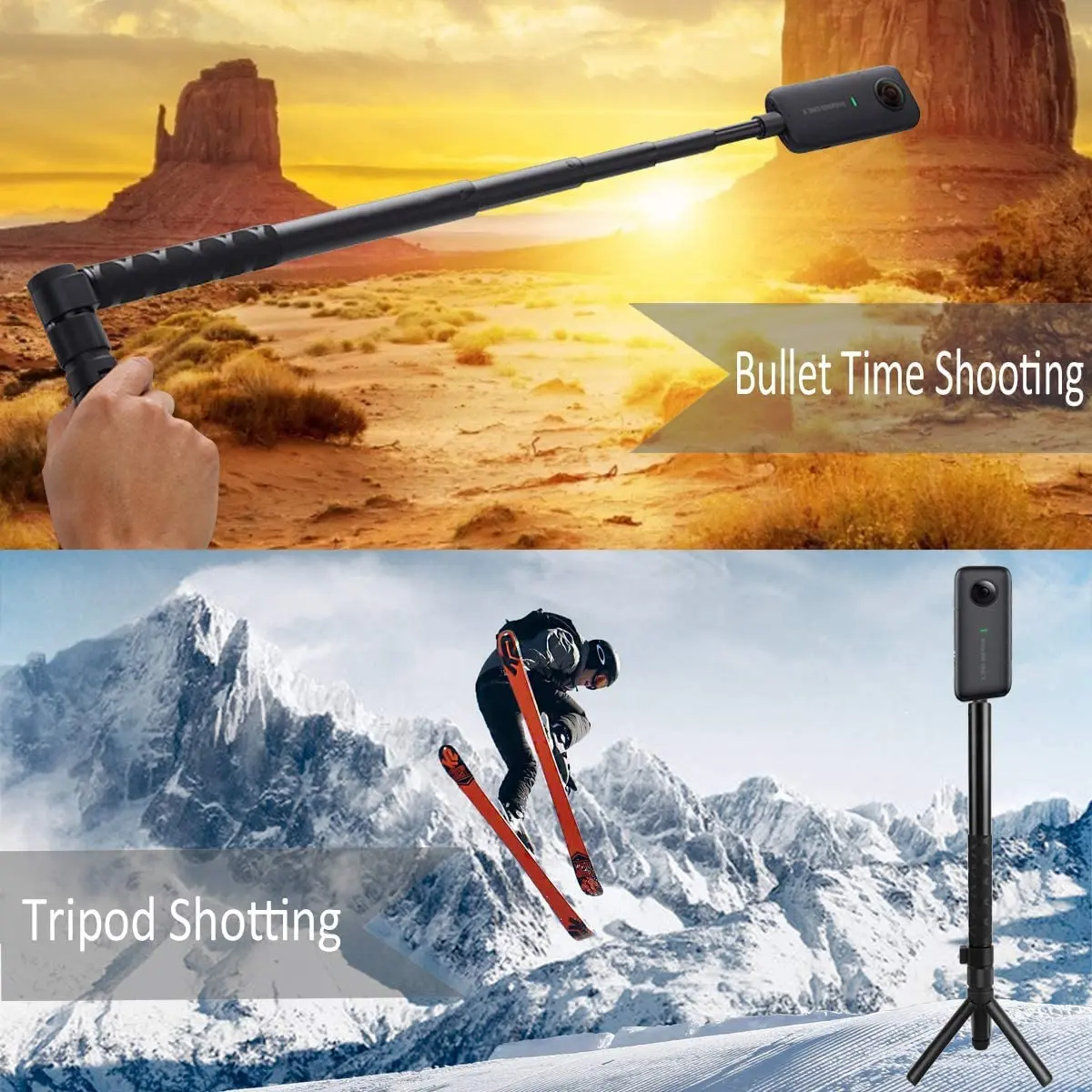 νŸ 360  ʴ ī, ȸ Ѿ ð  ʴ ī ׼, Insta360 X3 / ONE X2 / RS / GO 3