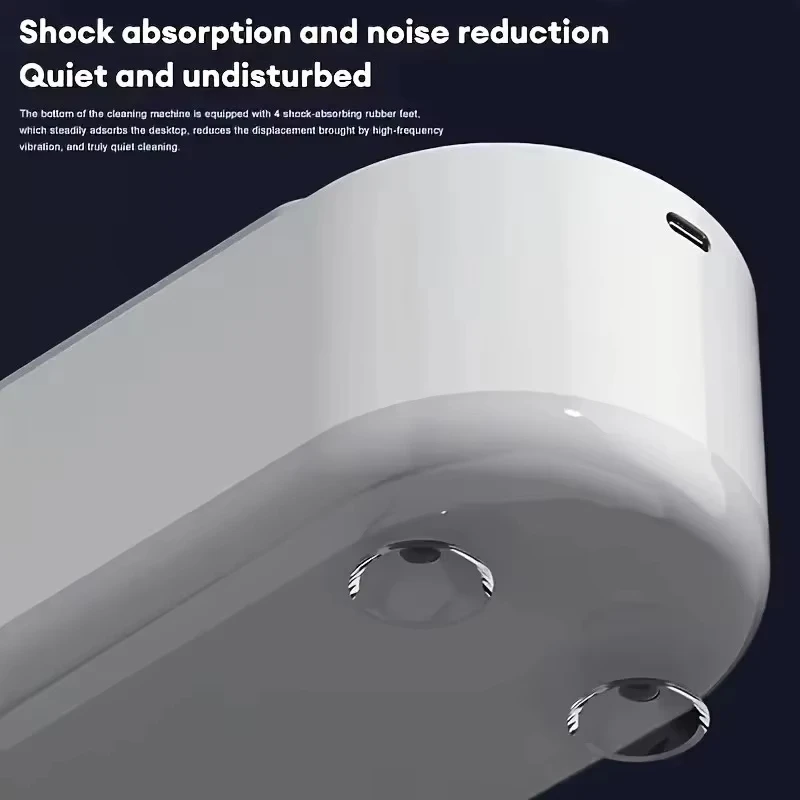 Eyeglass cleaning machine ultrahigh frequency full-automatic household cleaning jewelry mouthpiece small portable contact lens c 3