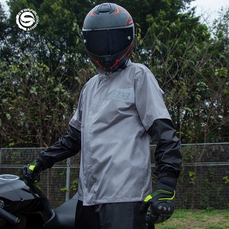 WOSAWE-chubasquero para motocicleta para hombre y mujer, traje de chaqueta  para Moto, ropa de lluvia para exteriores, mono, abrigo impermeable -  AliExpress