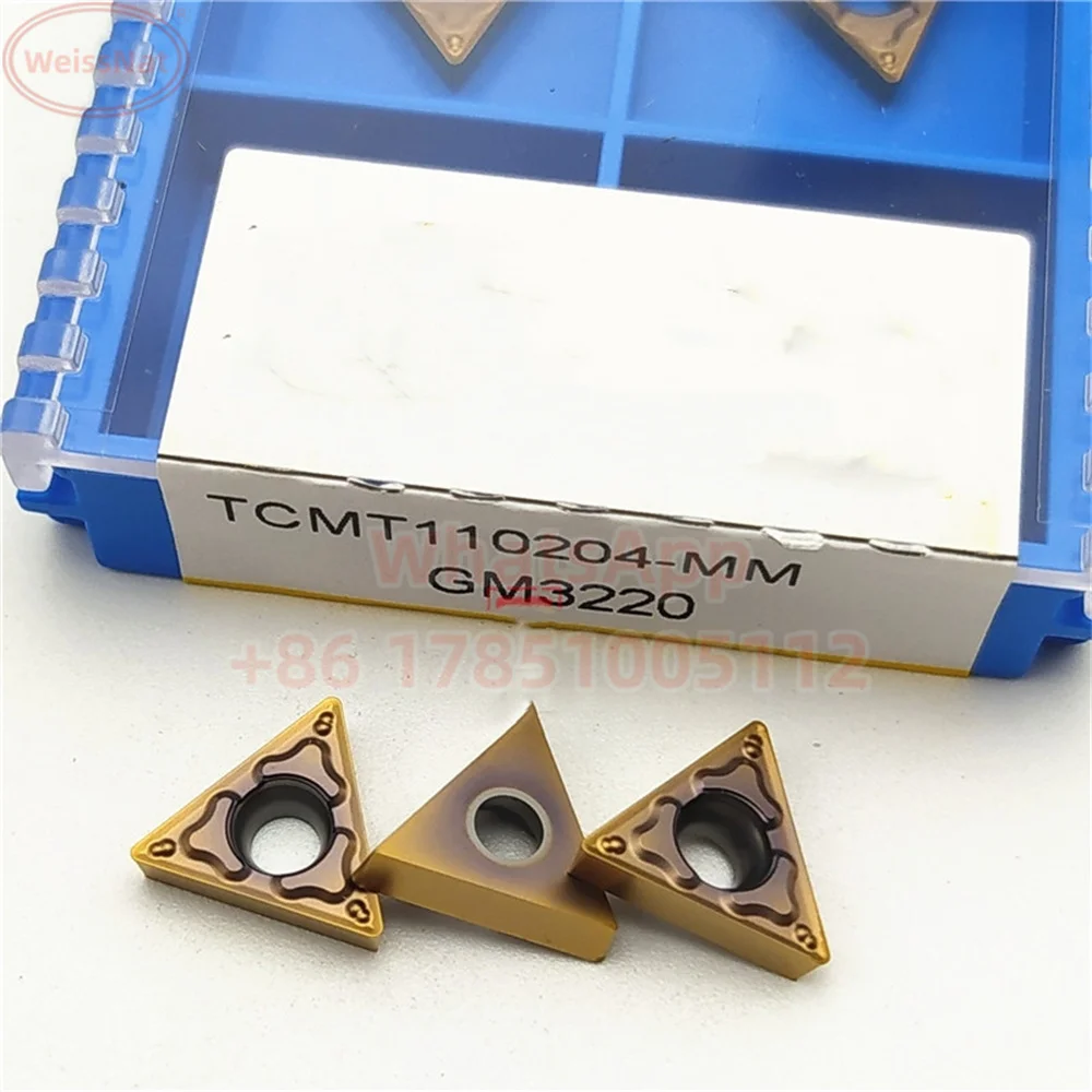TCMT090204 TCMT110204 TCMT110208 TCMT16T304 TCMT16T308 TCMT220408-GP MM GK1115 GM3220 GP91TF GP1225 Carbide Insert TCMT Inserts