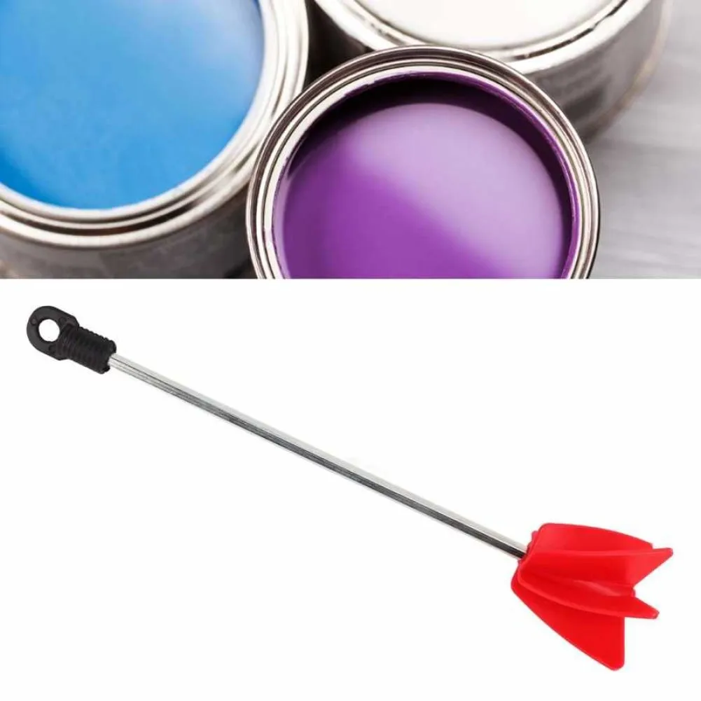 Paint Mixer Bit 300mm ABS+Steel Epoxy Resin Pigment Mixing Paddle Electric Drill Attachment Safe Operation Easy Installation ophir dual head mixing color stirring rods stainless steel sticks for paint pigment ink diy hobby model colored tools 15cm mg031