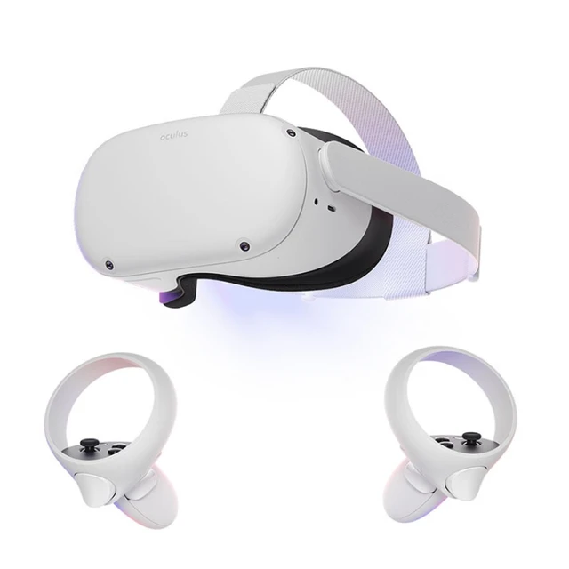 Oculus Quest 2 256GB Advanced All-in-One Virtual Reality VR  Headset Set, White : Cell Phones & Accessories