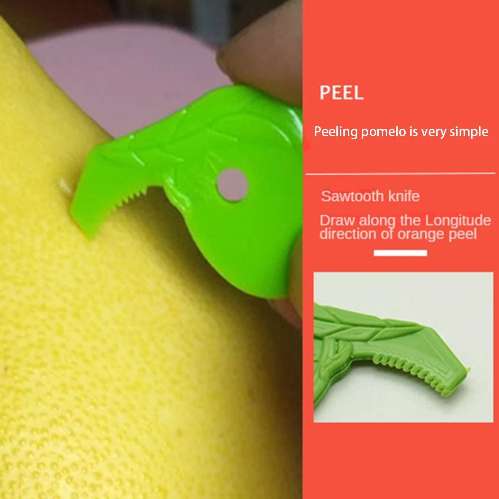 Pomelo Peeler Tools Orange Peelers Plastic Easy Slicer Cutter Remover Opener Kitchen Accessory Knife Cooking Tool Kitchen Gadget