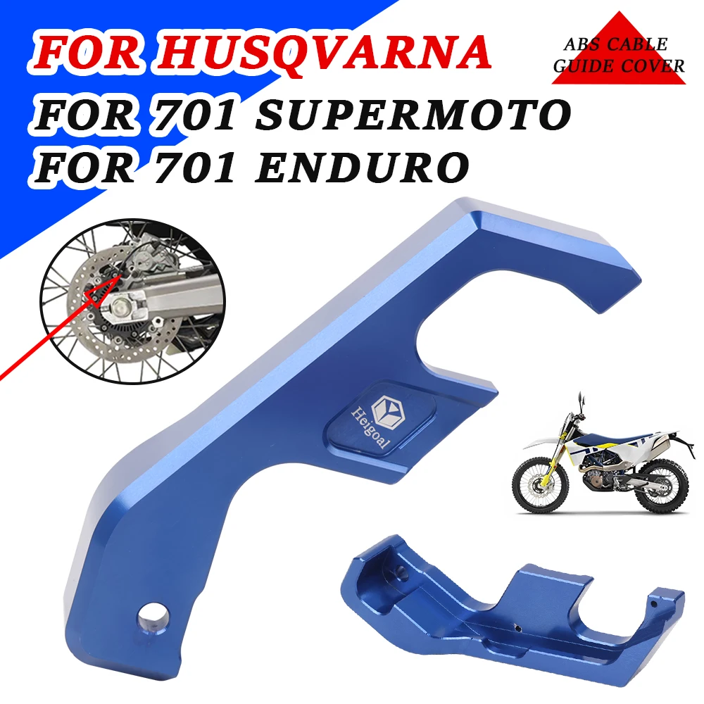 

Motorcycle Accessories Rear ABS Cable Guide Cover Guard Protection Cap For Husqvarna 701 Supermoto 701 SM 701 Enduro For Husky
