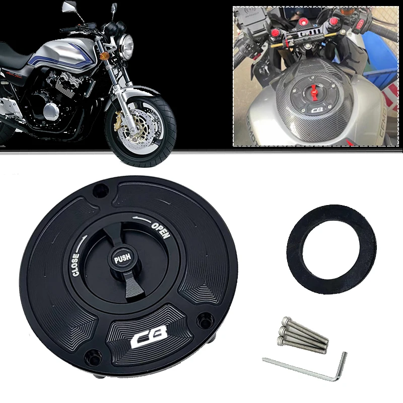 

Крышка крышки топливного бака для HONDA CB400 Super Four CB500/S CB600F CB900F HORNET CB 400 500/S 600F 900F