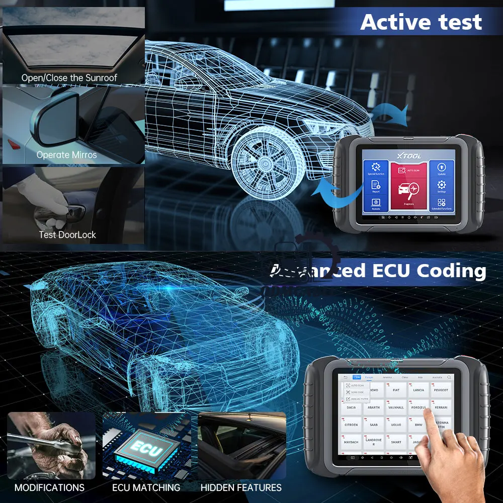 VEVOR OBD2 Scanner Diagnostic Tool Fit for BMW Full Systems