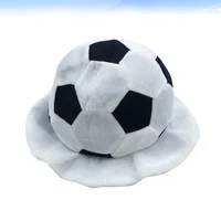 Football Shaped Hat Soccer Headgear Cap Sports Fans Hat Football Theme Party Costume for Men 3