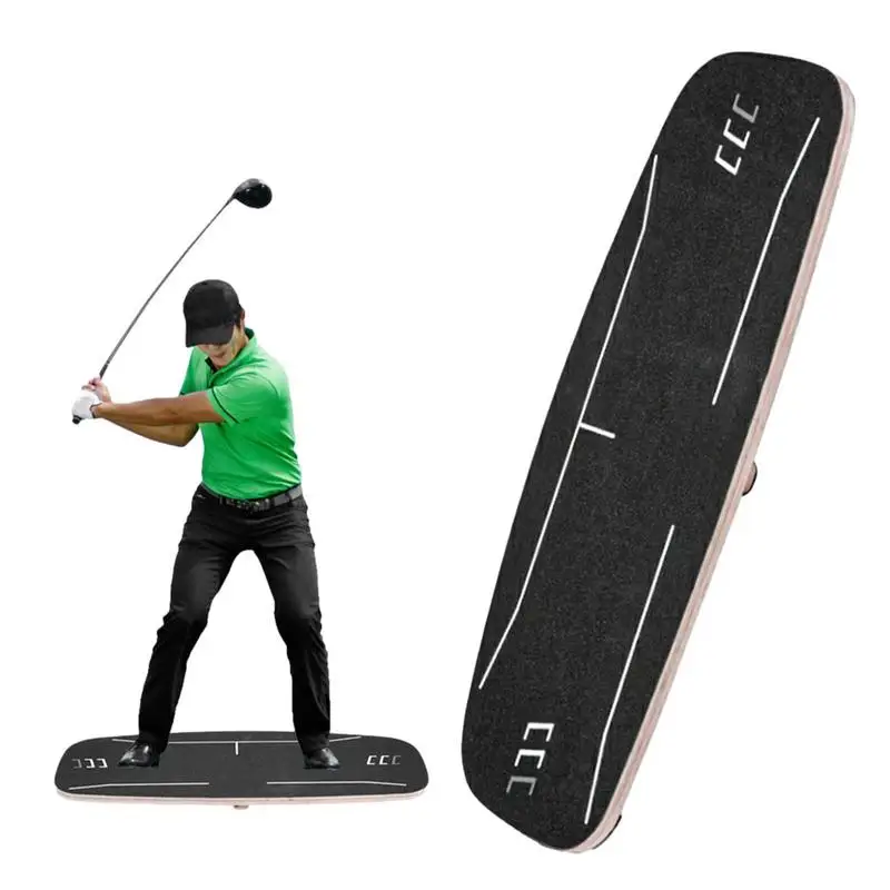 

Golf Trainer Aid Center Gravity Transfer Trainer Aid Pressure Board Swing Plane Golf Training Tool Swing Plate Base Golf