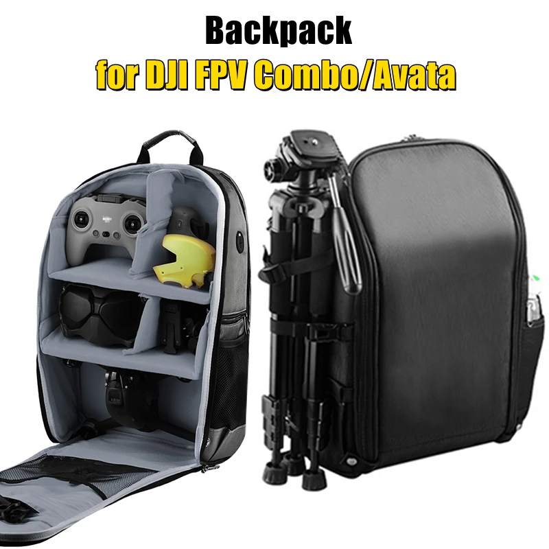 Zaino Per Dji Fpv Combo/Avata Storage Bag Drone Telecomando Occhiali Fpv 2/V2 Accessorio Per Custodia Portatile