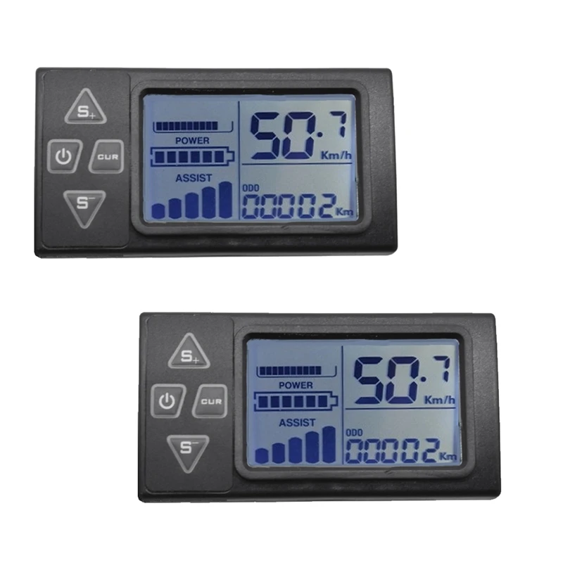 

Display Dashboard Accessories 24V/36V/48V S861 LCD For Electric Bike BLDC Controller Control Panel (5PIN)