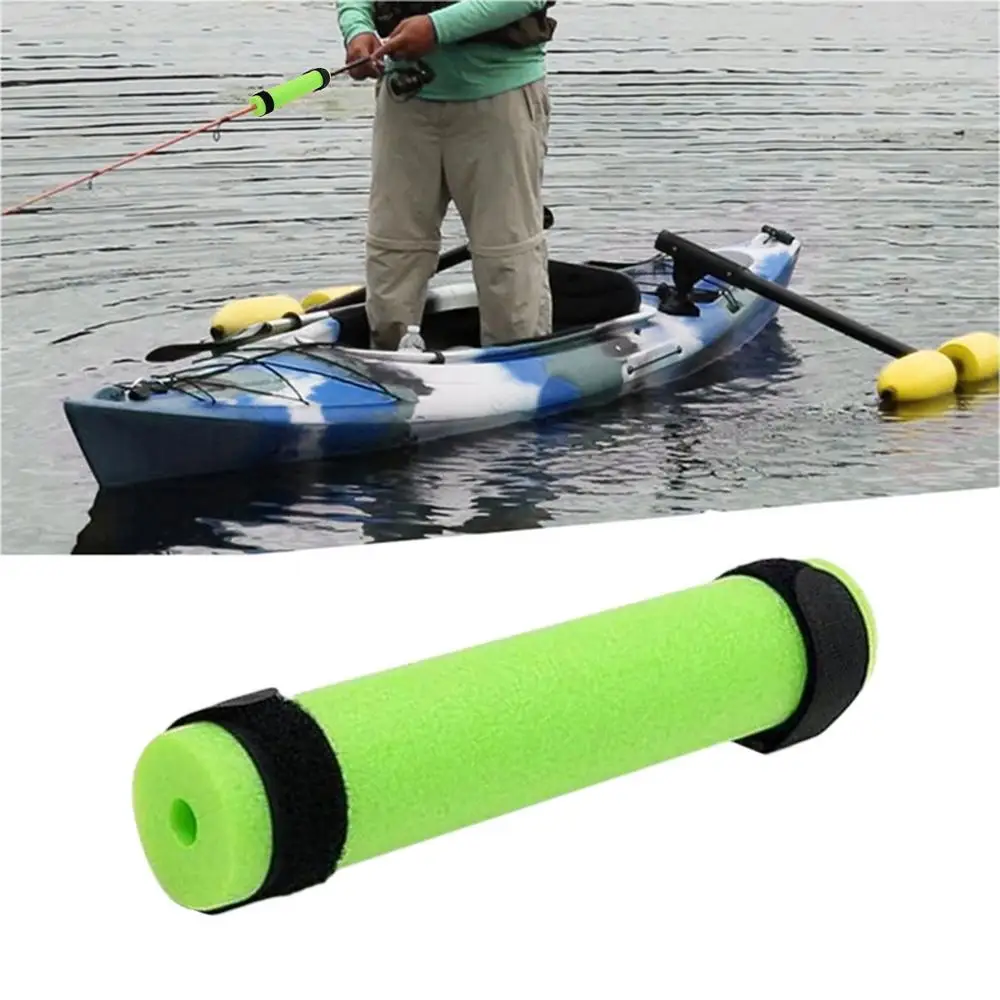 Description Picture 3 of itemFishing Pole Floats 6PCS Floating Rod Butt Cushion Kayak Fishing Rod Floater With Straps Fishing Gear For Prevent The Narrow Rod