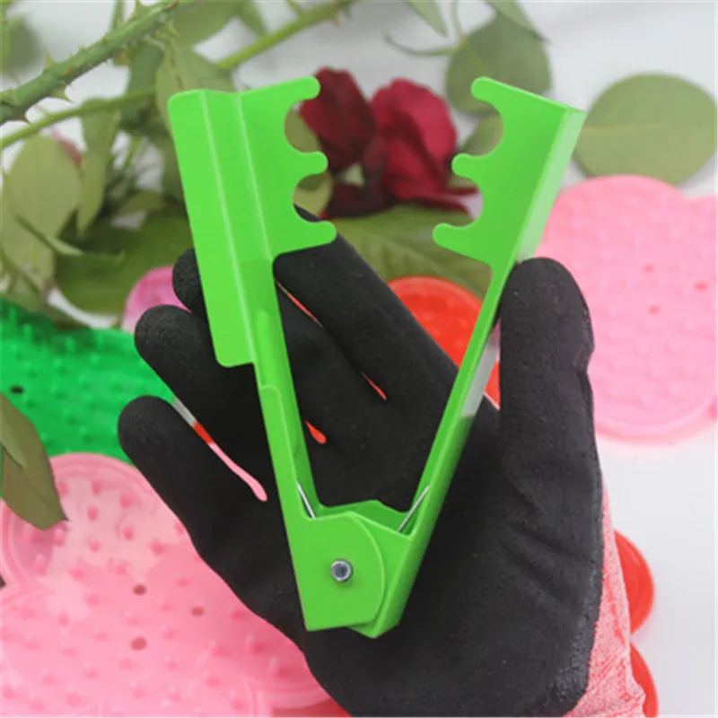 1PCS Rose Thorn Stem Leaf Stripper Metal Pliers Pruning for Flower Branches  Removing Burrs Florist DIY Cut Tools Garden Supplies