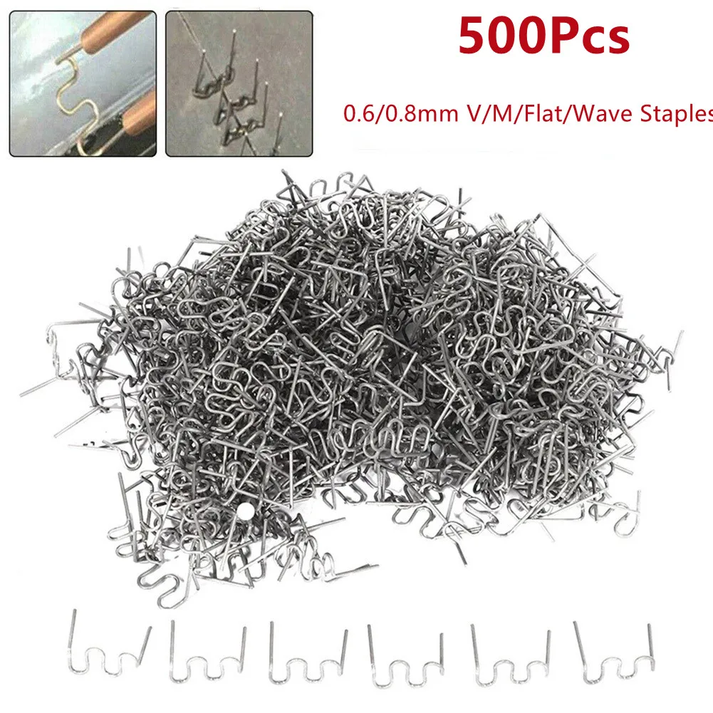 Soldering Flux Hot staplers Wave Staples For Automotive Car Bumper Bodywork Plastic Welder Repair Kit