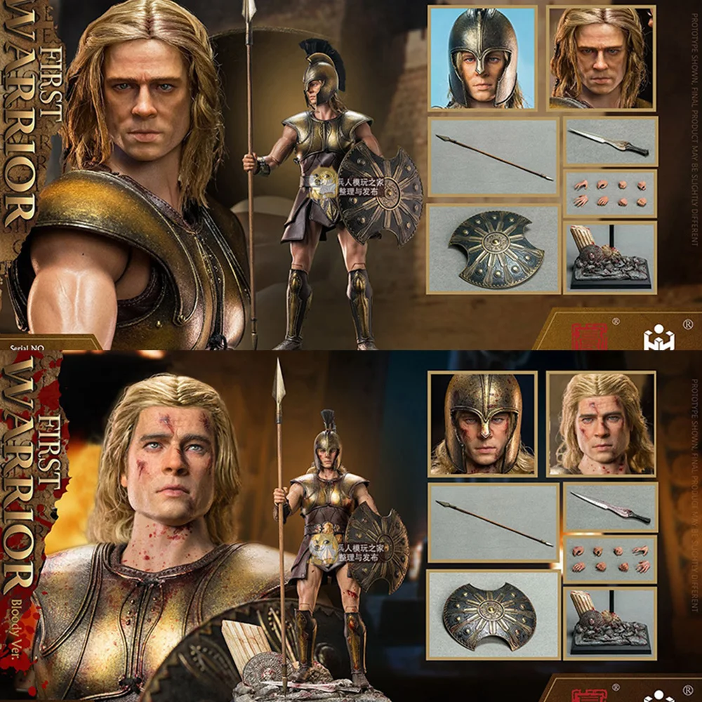 

HHMODEL HAOYUTOYS HH18049 1/6 Scale Empire Legion Greek First Warrior 12'' Male Soldier Action Figure Model for Fans