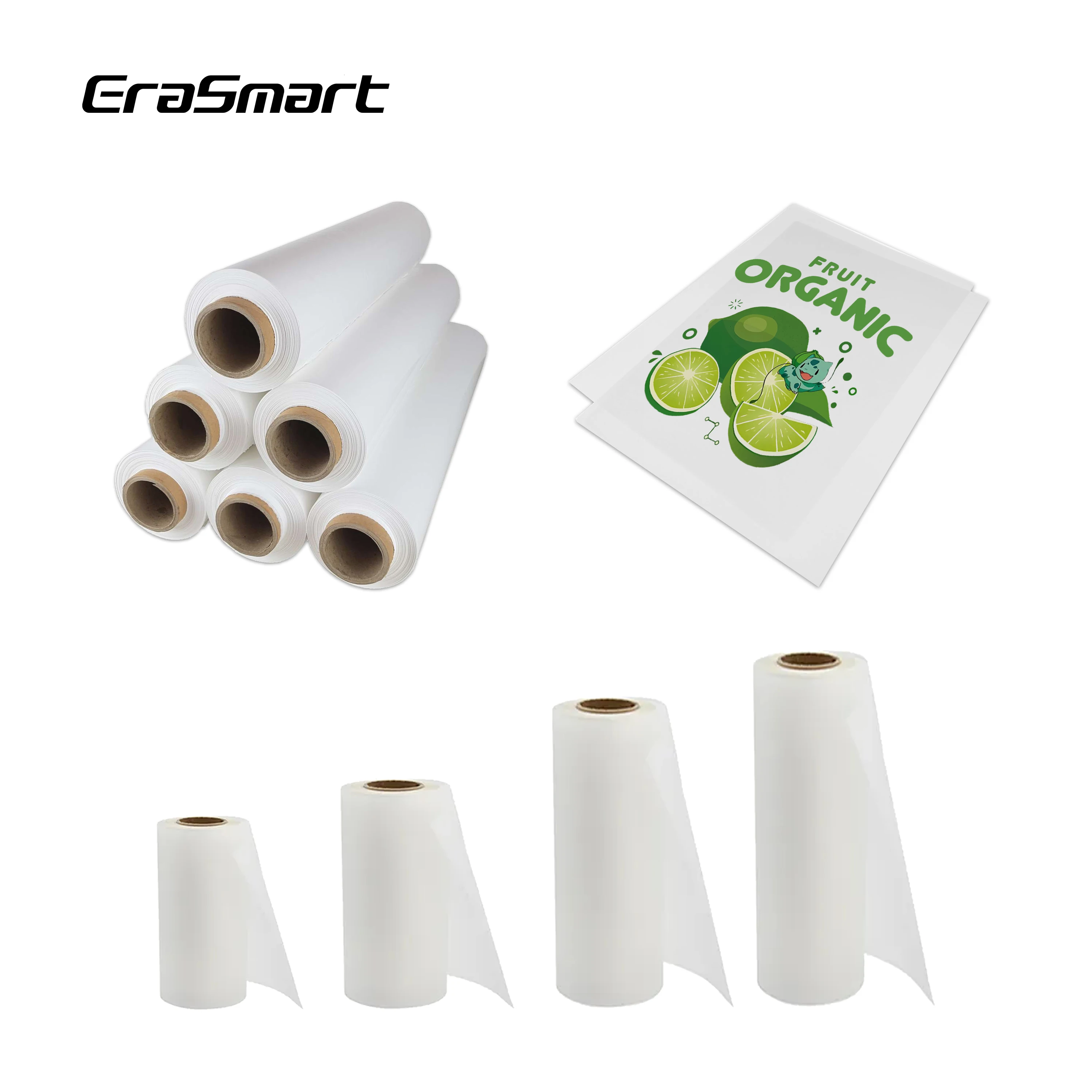 

Erasmart Heat Transfer A3 A4 Size Sheet Dtf Pet Film Heat Transfer Paper For Inkjet Printers