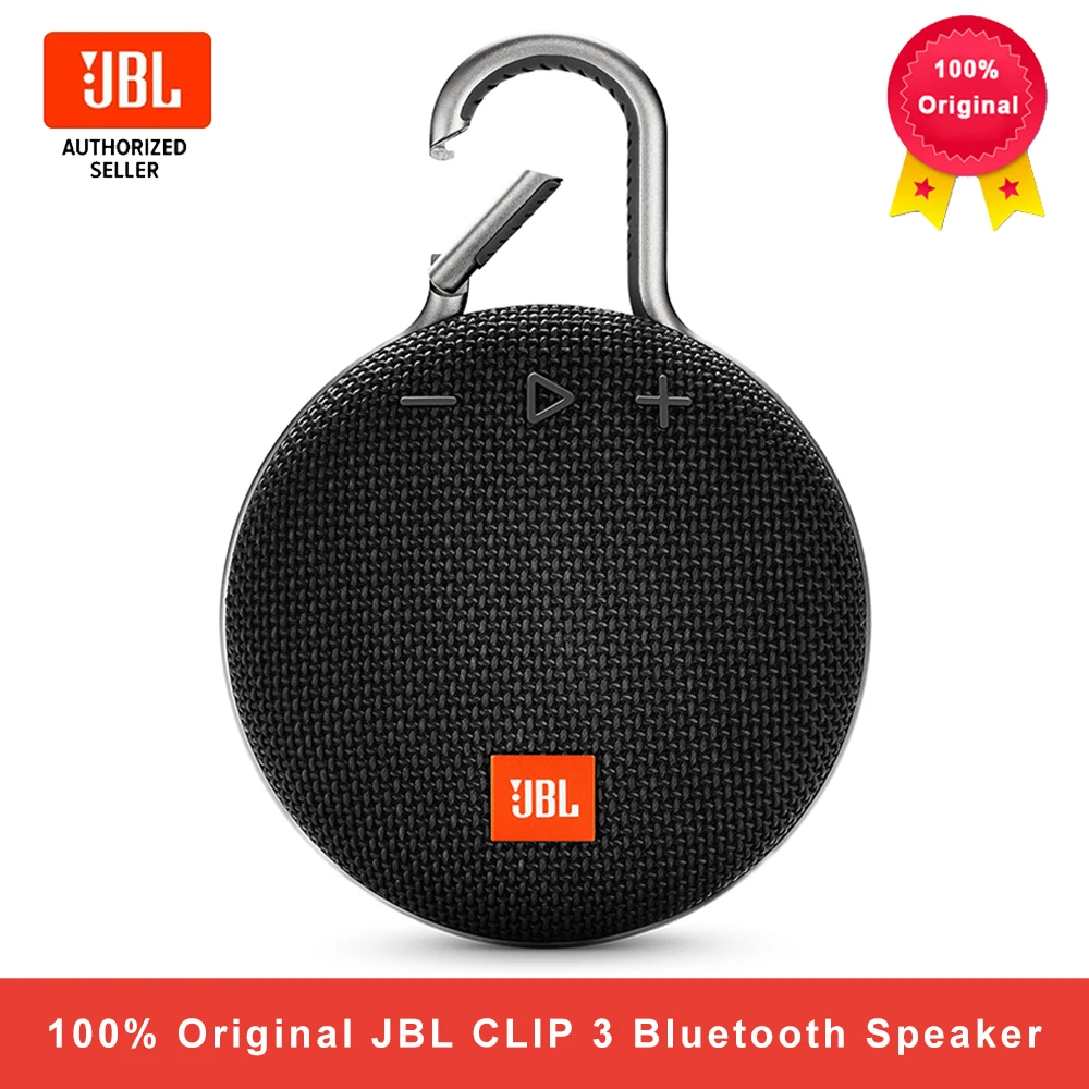 100% оригинальный JBL CLIP3 Bluetooth портативный динамик беспроводной IPX7