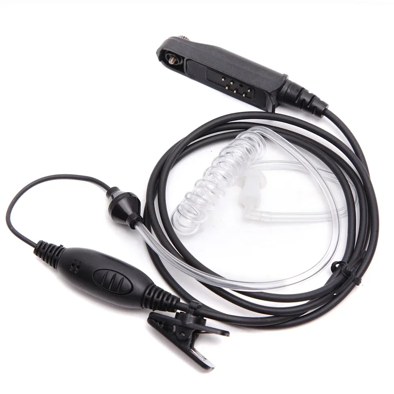 Acoustic Tube Headset Mic for Baofeng UV 9R Pro UV-82WP UV-9R PLUS BF-9700 UV-XR Waterproof  Walkie Talkie Two Way Radio