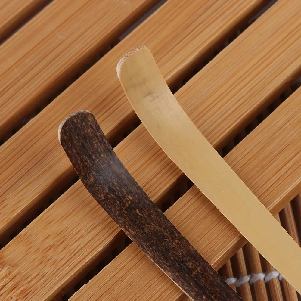 Tea Spoons 1PCS Wood Tea Leaf Sticks Matcha Spoon Handmade Bamboo Cooking Utensil
