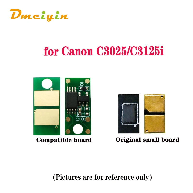 

Original/Compatible EUR Version EXV54/K/C/M/Y Toner Chip for Canon imageRUNNER C3025/C3125i