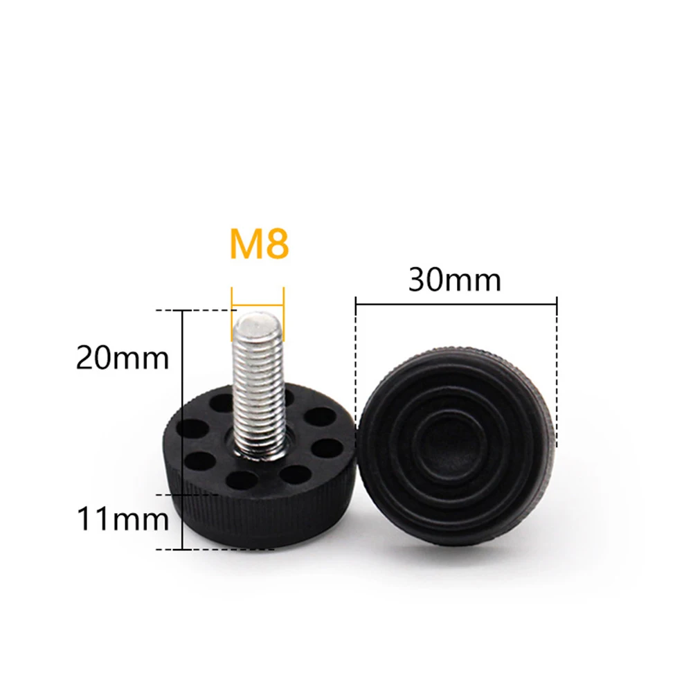 Furniture Legs Anti-slip Foot Riser Adjustable Height Plastic Base Table Cabinet Leg Pad Feet Leveler Floor Protector 10Pcs furniture leg pads chair leg caps chair leg protector furniture foot pads rubber furniture feet pads furniture leg caps furniture foot protector furniture gliders furniture foot mats furniture feet